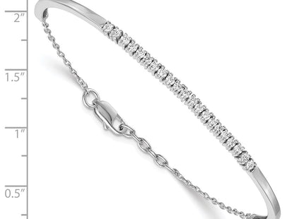 14k White Gold Bracelets Style BM3726 - Classique Jewelry Inc.