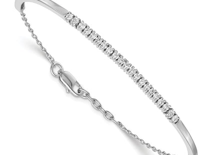 14k White Gold Bracelets Style BM3726 - Classique Jewelry Inc.