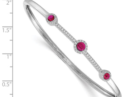 14k White Gold Bracelets Style BM4031 - Classique Jewelry Inc.