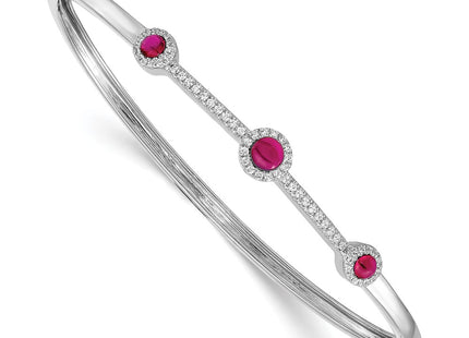 14k White Gold Bracelets Style BM4031 - Classique Jewelry Inc.