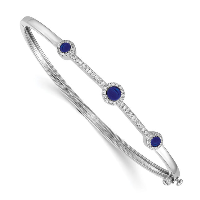 14k White Gold Bracelets Style BM4031 - Classique Jewelry Inc.