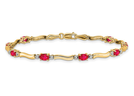 14k Yellow Gold Bracelets Style BM4474 - Classique Jewelry Inc.