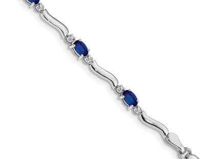 14k White Gold Bracelets Style BM4474 - Classique Jewelry Inc.