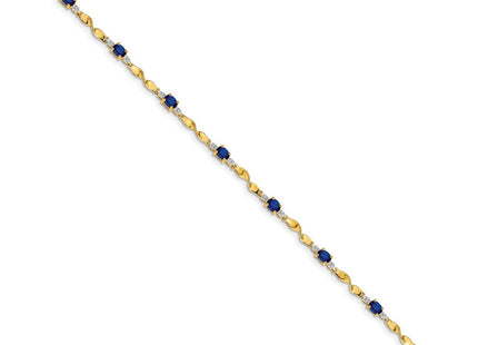 14k Yellow Gold Bracelets Style BM4475 - Classique Jewelry Inc.