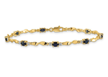14k Yellow Gold Bracelets Style BM4475 - Classique Jewelry Inc.