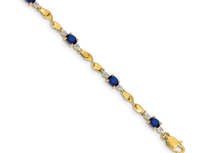 14k Yellow Gold Bracelets Style BM4475 - Classique Jewelry Inc.