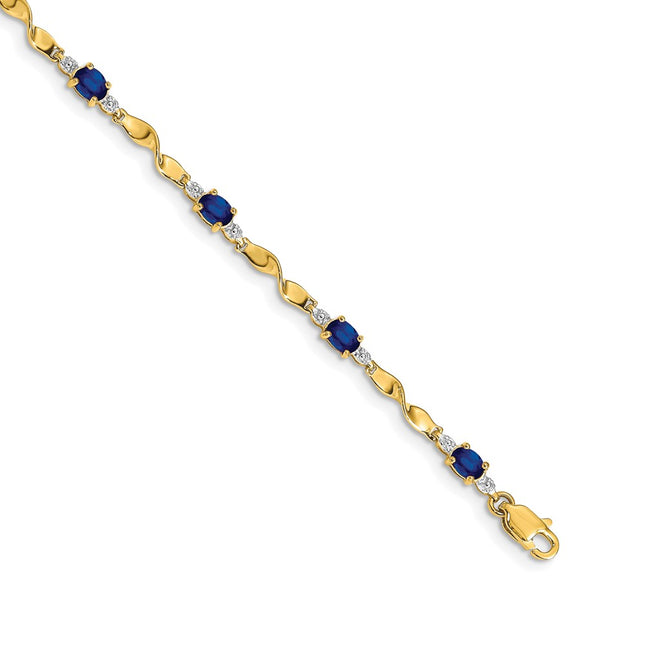 14k Yellow Gold Bracelets Style BM4475 - Classique Jewelry Inc.