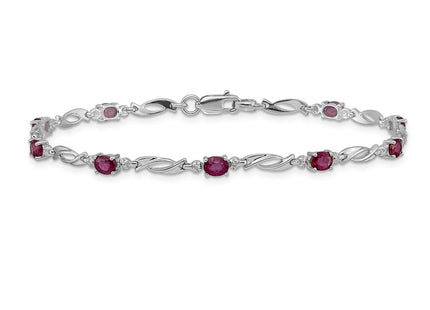 14k White Gold Bracelets Style BM4476 - Classique Jewelry Inc.