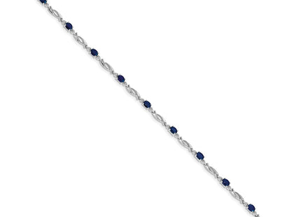 14k White Gold Bracelets Style BM4476 - Classique Jewelry Inc.