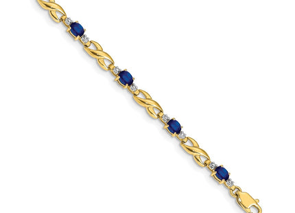 14k Yellow Gold Bracelets Style BM4477 - Classique Jewelry Inc.