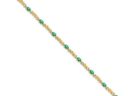 14k Yellow Gold Bracelets Style BM4478 - Classique Jewelry Inc.