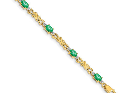 14k Yellow Gold Bracelets Style BM4478 - Classique Jewelry Inc.