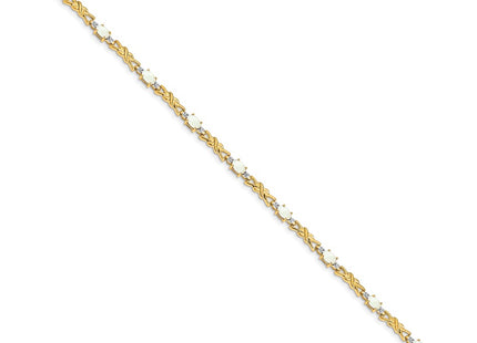 14k Yellow Gold Bracelets Style BM4478 - Classique Jewelry Inc.