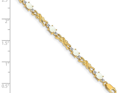 14k Yellow Gold Bracelets Style BM4478 - Classique Jewelry Inc.
