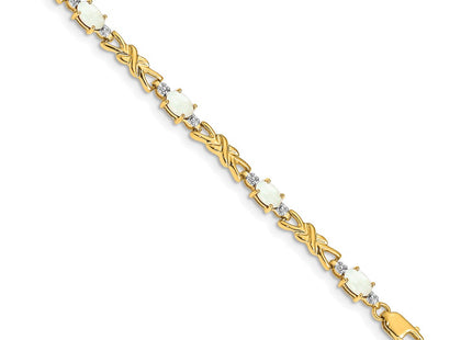 14k Yellow Gold Bracelets Style BM4478 - Classique Jewelry Inc.
