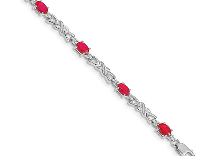 14k White Gold Bracelets Style BM4478 - Classique Jewelry Inc.