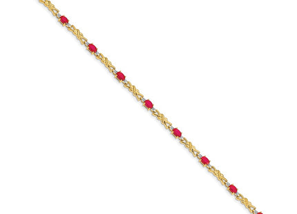 14k Yellow Gold Bracelets Style BM4478 - Classique Jewelry Inc.