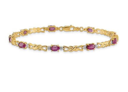 14k Yellow Gold Bracelets Style BM4478 - Classique Jewelry Inc.