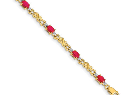 14k Yellow Gold Bracelets Style BM4478 - Classique Jewelry Inc.