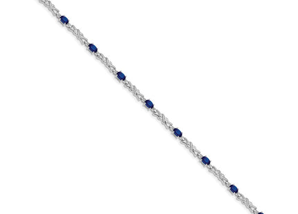 14k White Gold Bracelets Style BM4478 - Classique Jewelry Inc.