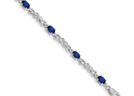14k White Gold Bracelets Style BM4478 - Classique Jewelry Inc.