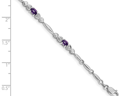 14k White Gold Bracelets Style BM4479 - Classique Jewelry Inc.