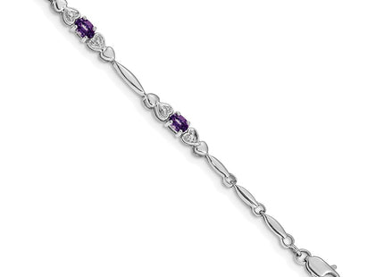 14k White Gold Bracelets Style BM4479 - Classique Jewelry Inc.