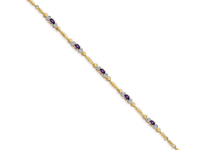 14k Yellow Gold Bracelets Style BM4479 - Classique Jewelry Inc.