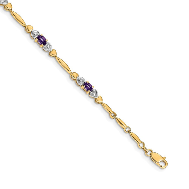 14k Yellow Gold Bracelets Style BM4479 - Classique Jewelry Inc.