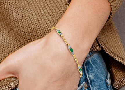 14k Yellow Gold Bracelets Style BM4479 - Classique Jewelry Inc.