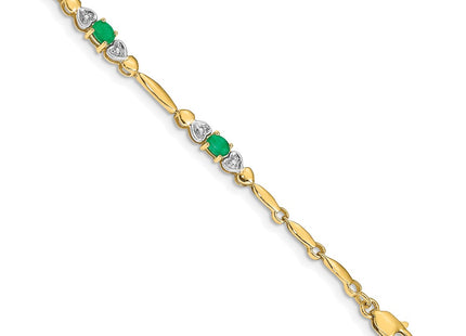 14k Yellow Gold Bracelets Style BM4479 - Classique Jewelry Inc.