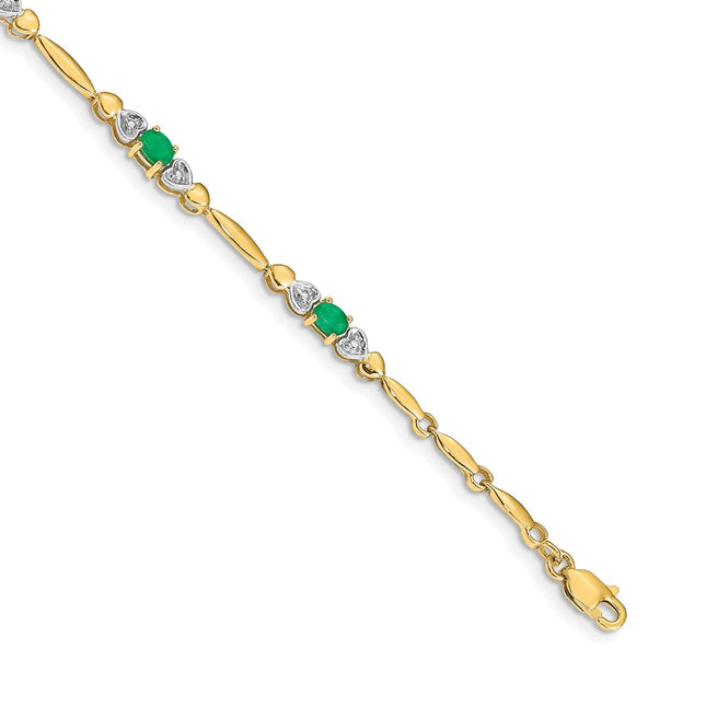 14k Yellow Gold Bracelets Style BM4479 - Classique Jewelry Inc.