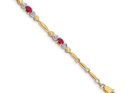 14k Yellow Gold Bracelets Style BM4479 - Classique Jewelry Inc.