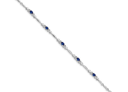 14k White Gold Bracelets Style BM4479 - Classique Jewelry Inc.