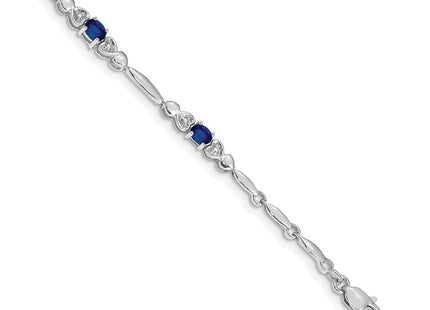 14k White Gold Bracelets Style BM4479 - Classique Jewelry Inc.