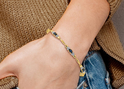 14k Yellow Gold Bracelets Style BM4479 - Classique Jewelry Inc.