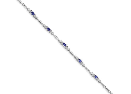 14k White Gold Bracelets Style BM4479 - Classique Jewelry Inc.
