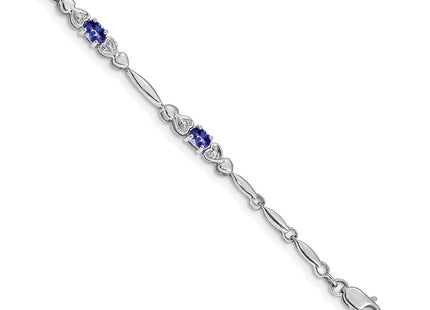 14k White Gold Bracelets Style BM4479 - Classique Jewelry Inc.