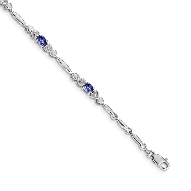 14k White Gold Bracelets Style BM4479 - Classique Jewelry Inc.