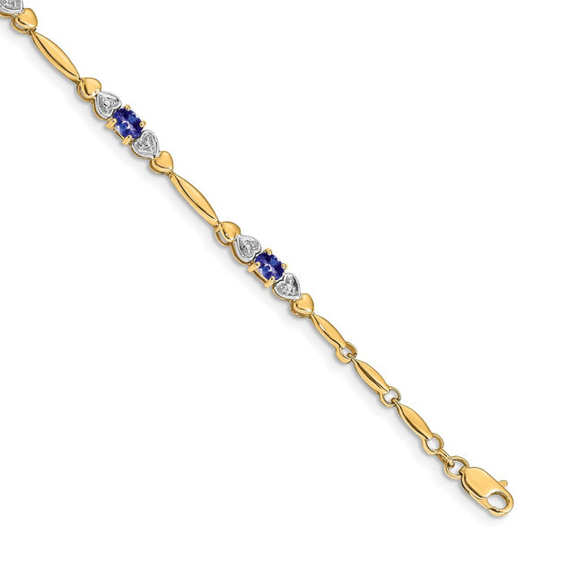 14k Yellow Gold Bracelets Style BM4479 - Classique Jewelry Inc.