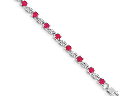 14k White Gold Bracelets Style BM4480 - Classique Jewelry Inc.