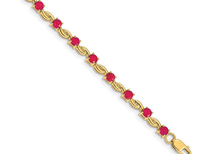 14k Yellow Gold Bracelets Style BM4480 - Classique Jewelry Inc.
