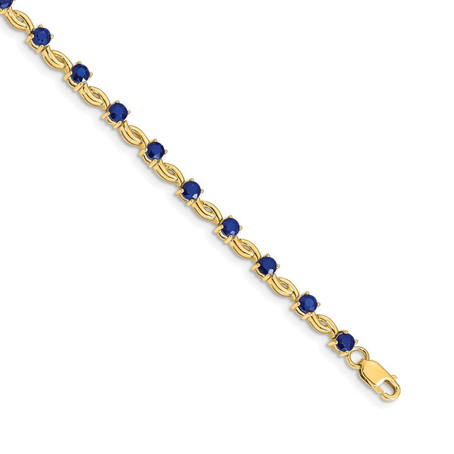 14k Yellow Gold Bracelets Style BM4480 - Classique Jewelry Inc.