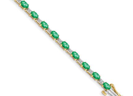 14k Yellow Gold Bracelets Style BM4481 - Classique Jewelry Inc.