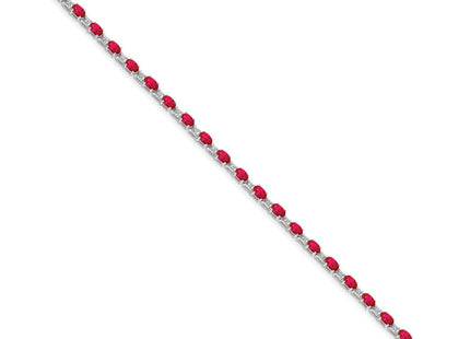 14k White Gold Bracelets Style BM4481 - Classique Jewelry Inc.