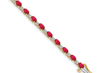 14k Yellow Gold Bracelets Style BM4481 - Classique Jewelry Inc.