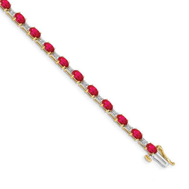 14k Yellow Gold Bracelets Style BM4481 - Classique Jewelry Inc.