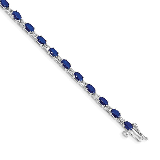 14k White Gold Bracelets Style BM4481 - Classique Jewelry Inc.