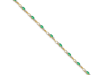 14k Yellow Gold Bracelets Style BM4482 - Classique Jewelry Inc.