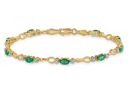 14k Yellow Gold Bracelets Style BM4482 - Classique Jewelry Inc.